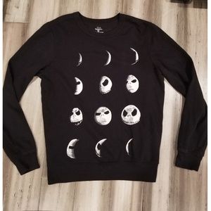Disney NBC Jack Skeleton pullover sweater